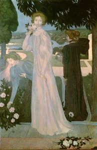 Portrait de Mademoiselle Yvonne Lerolle en trois poses, 1897